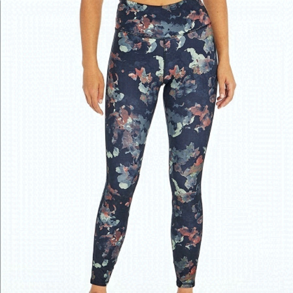 NEW Jessica Simpson Black Abstract Leggings US S
